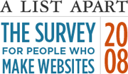 The Web Design Survey, 2007