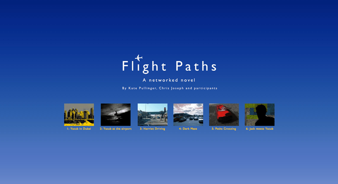 Screenshot from the Flight Paths site.