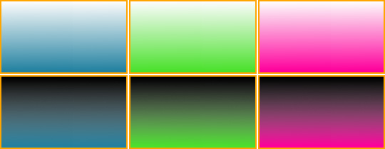Example of PNG gradient used as a background