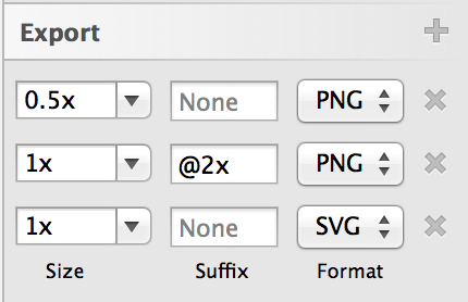 Sketch Export Rules