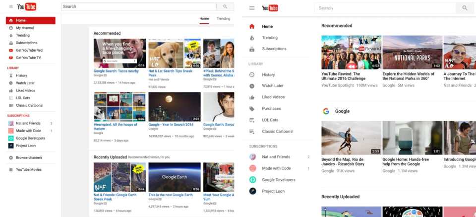 By contrast to Snapchat, Google allowed users to explore and test YouTube's redesign ahead of time which lead to a more successful launch.
